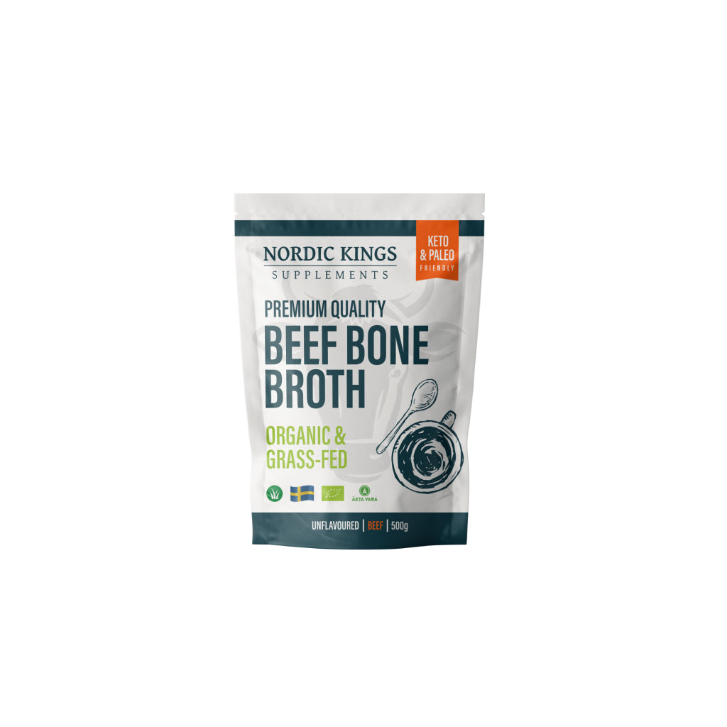 Premium Bone Broth Powder – Grass Fed & Organic