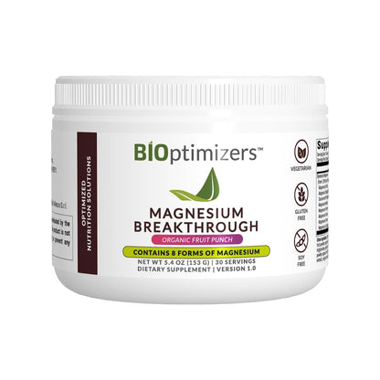 Magnesium Breakthrough – Komplex 8 forem hořčíku v prášku