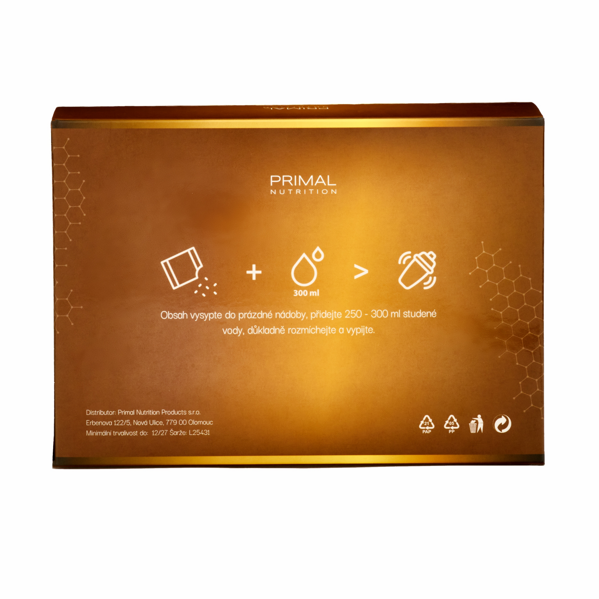 Quantum Collagen - zadní strana